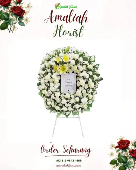 Krans Bunga Duka Kabekelan